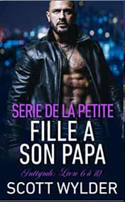 la petite fille a son papa